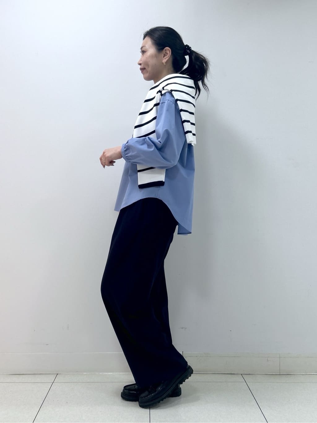 Kaiさんの「Dessin｜【UVカット/洗える】ジャケットライクニットカーディガン」を使ったコーディネート