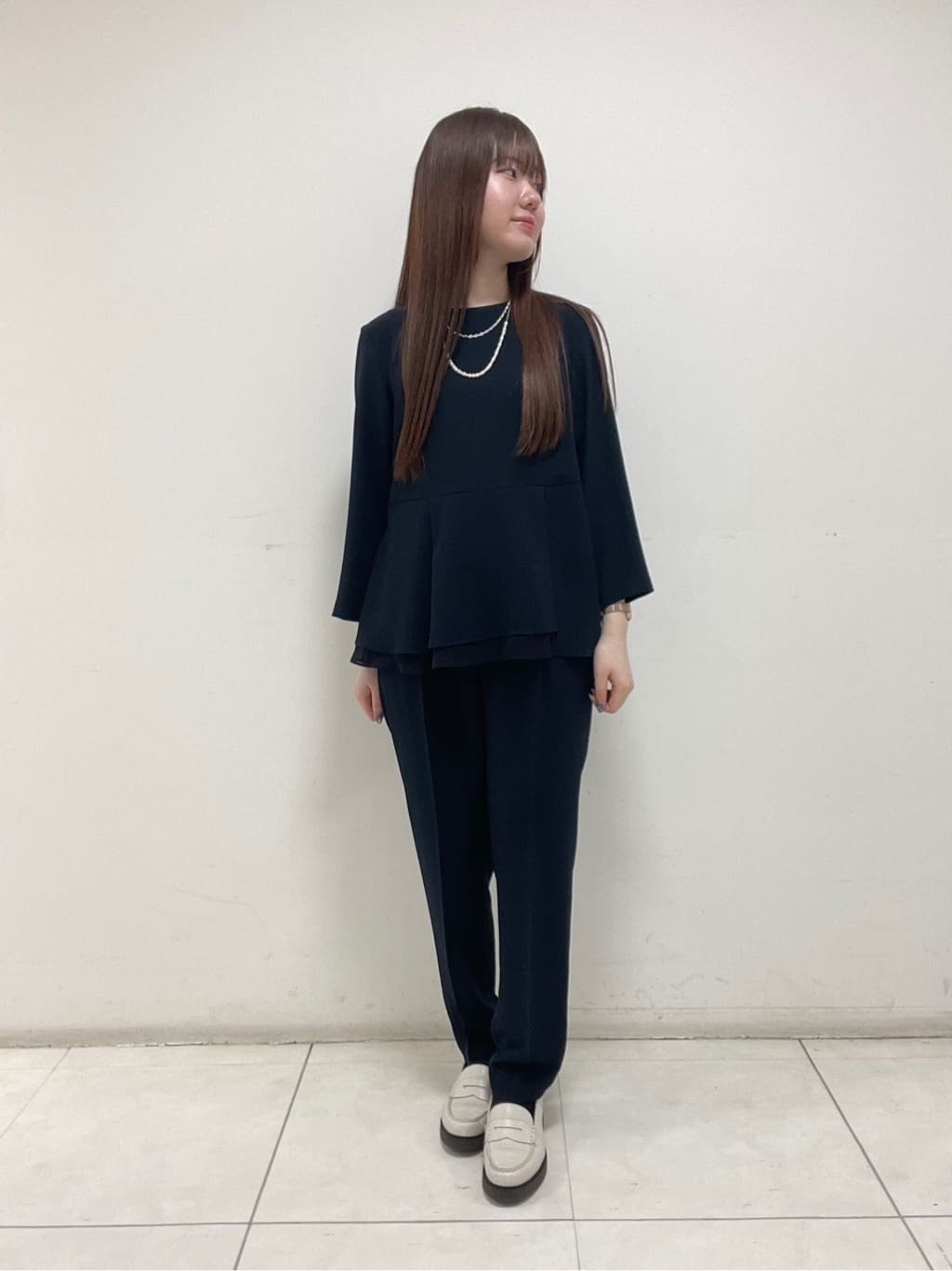 mさんの「INDIVI｜【洗える／多機能／SETUP可】着る日傘ダブルジャケット」を使ったコーディネート