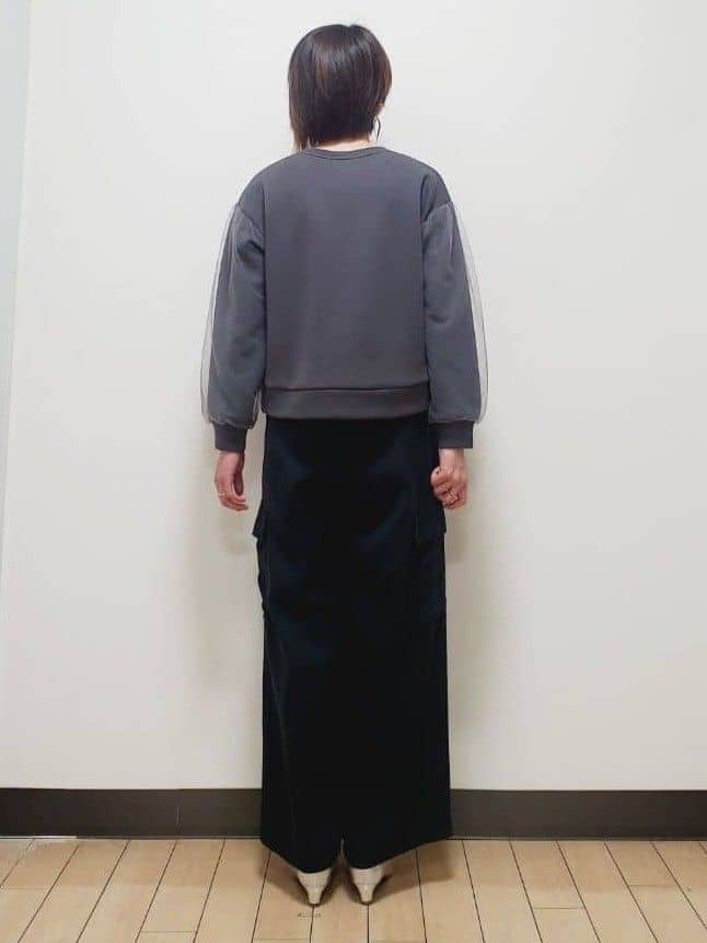 yuuさんの「Reflect｜チュールレイヤードスリーブプルオーバー」を使ったコーディネート