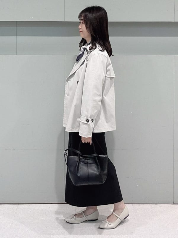 makiさんの「UNTITLED｜【洗える/清涼感】袖スリットニットプルオーバー」を使ったコーディネート