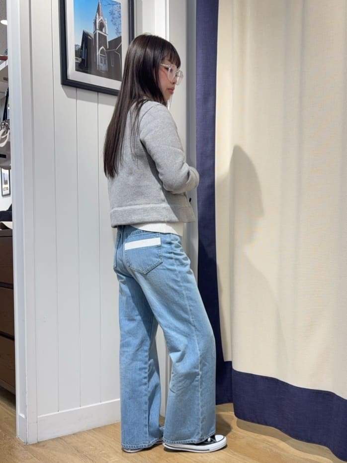 Turumiさんの「Dessin｜【洗える】リブタートルネックニット」を使ったコーディネート