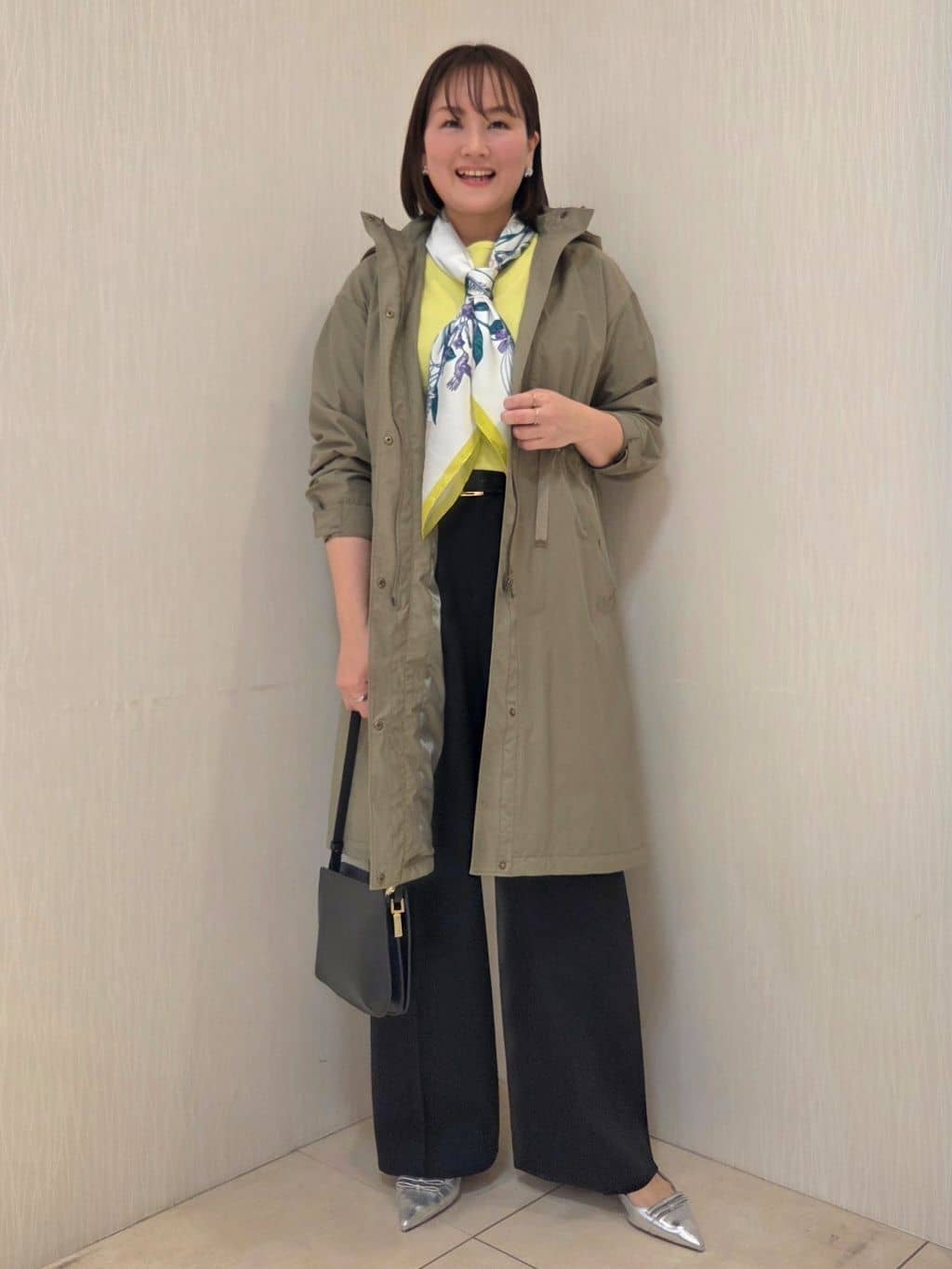 naokoさんの「UNTITLED｜◆【2WAY/洗える/はっ水】グログランモッズコート」を使ったコーディネート