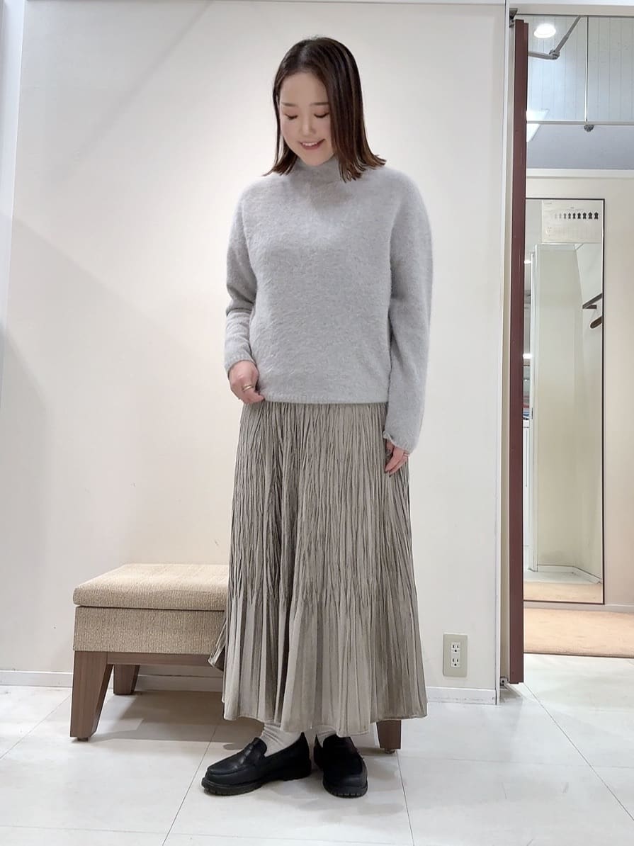YUIさんの「UNTITLED｜【はっ水機能/フード取り外し可】ミディダウンコート」を使ったコーディネート