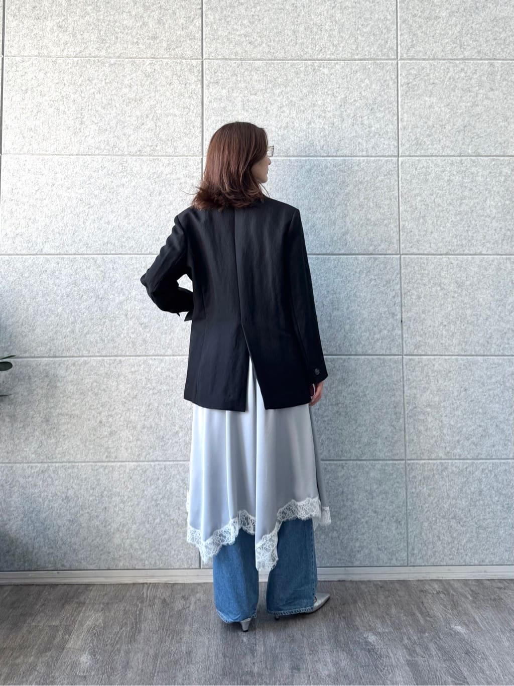uchi__yamaさんの「CODE A｜lingerie mood lace skirt」を使ったコーディネート