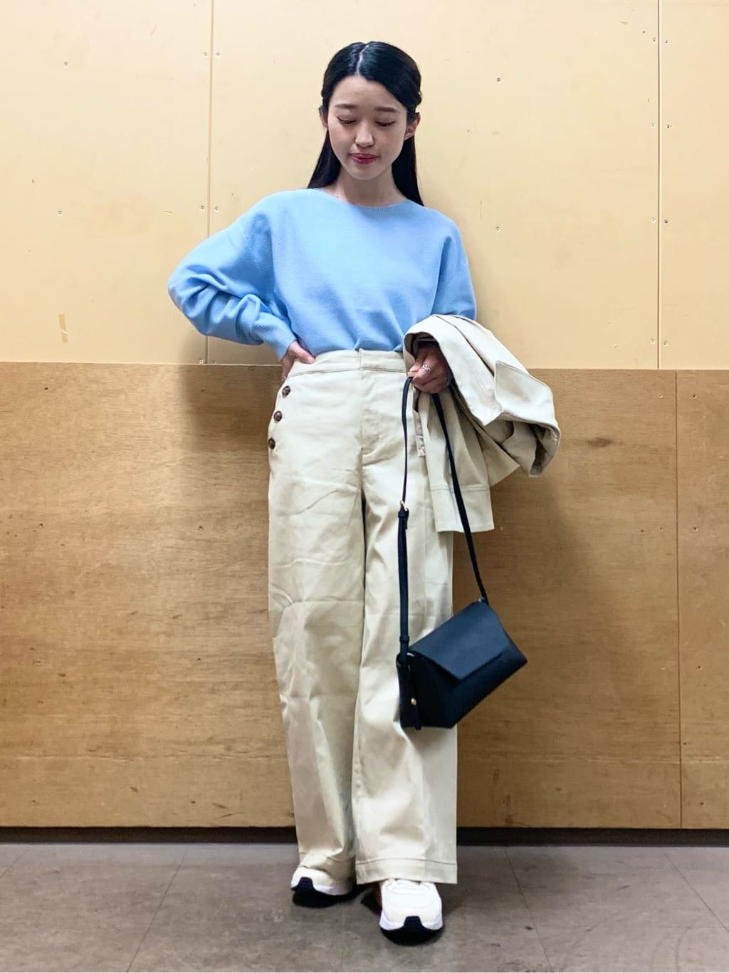 sahoさんの「THE SHOP TK｜大人かっこいい 軽やかデニム＆チノブルゾン」を使ったコーディネート