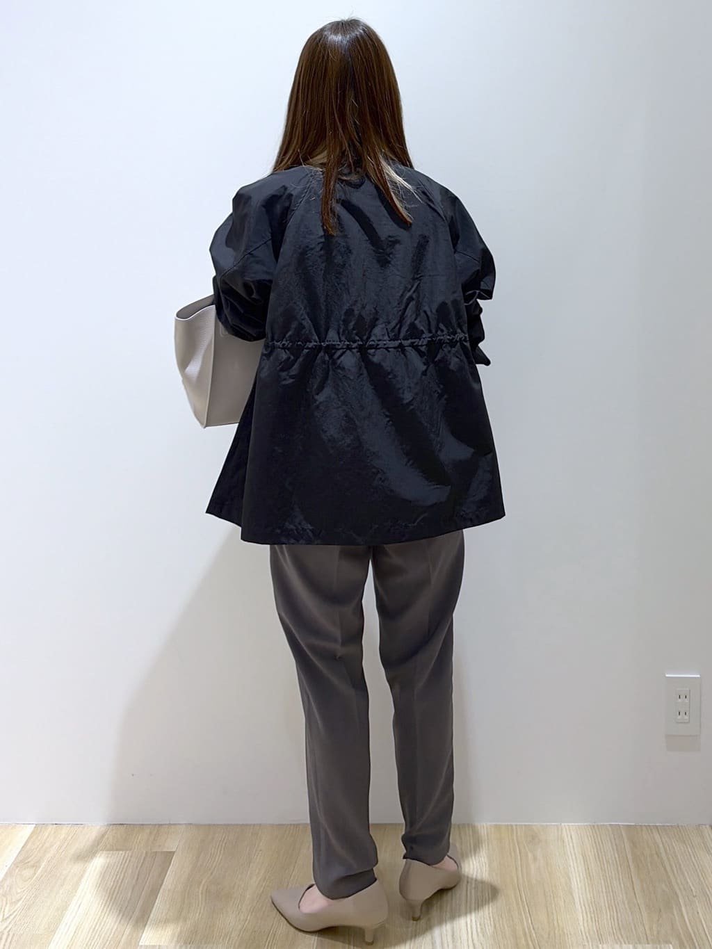 えりさんの「OPAQUE.CLIP｜美脚ストレッチイージーテーパードパンツ【洗濯機OK】」を使ったコーディネート