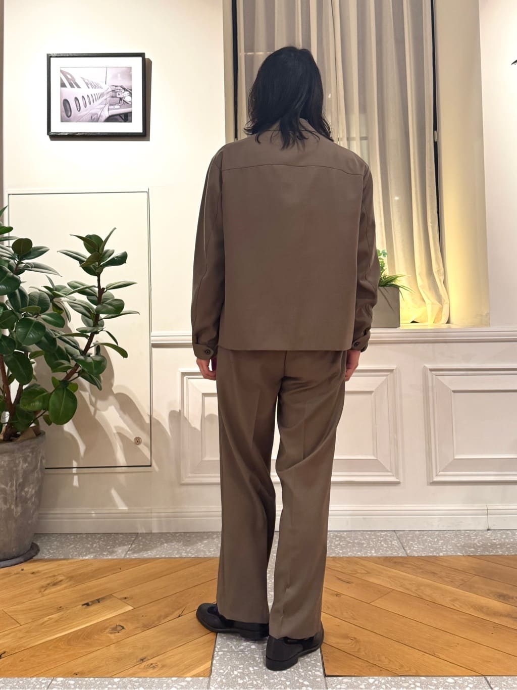 kawarataniさんの「DRESSTERIOR｜【ウォッシャブル】ウールハリントン ジャケット」を使ったコーディネート