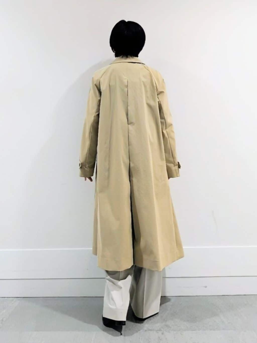 ミズタさんの「UNTITLED｜◆【はっ水/洗える】タスランステンカラーコート」を使ったコーディネート