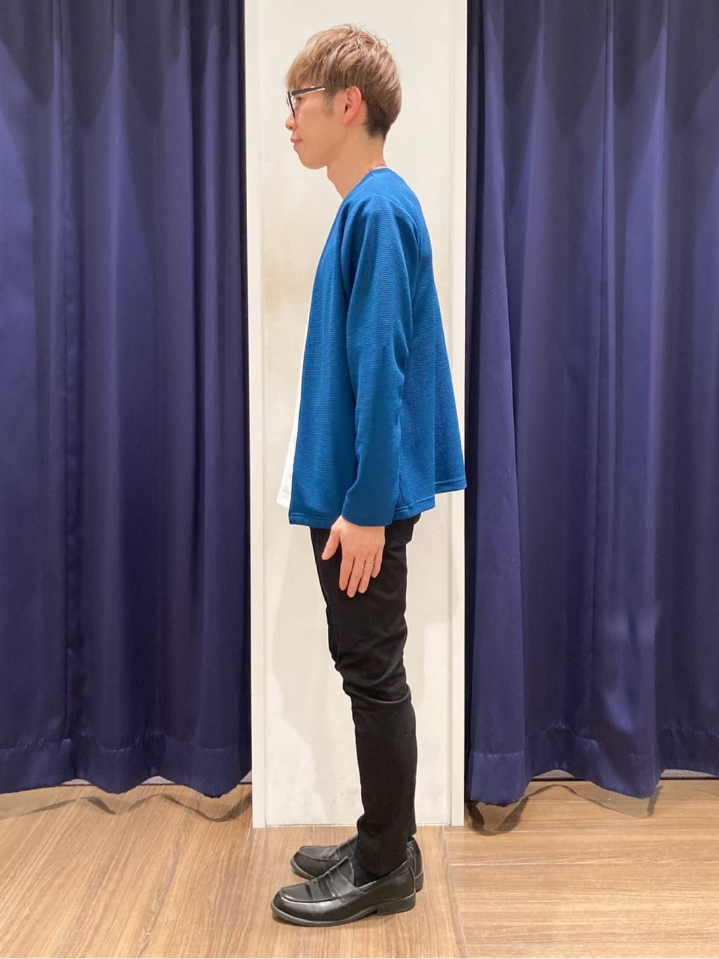 つーじーさんの「THE SHOP TK｜【2点セット】カーディガン＋半袖Tシャツ 洗濯機OK」を使ったコーディネート