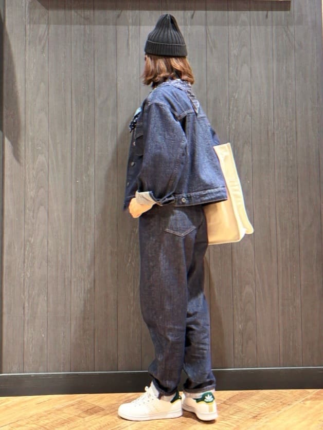 meiさんの「SHOO･LA･RUE｜【SHOO・LA・RUE DENIM】羽織るだけでこなれる　オーバーサイズデニムジャケット」を使ったコーディネート