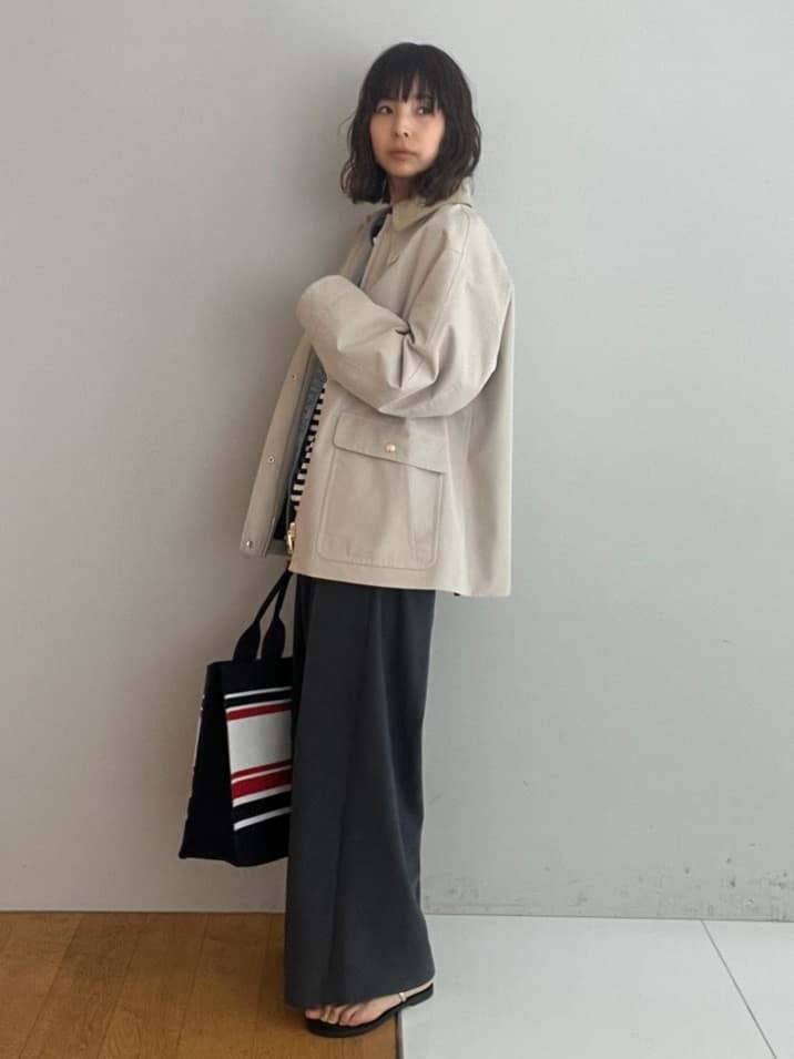misaさんの「DRESSTERIOR｜【ウォッシャブル】スプリング ハンティングジャケット」を使ったコーディネート