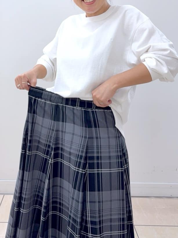 Osawaさんの「Dessin｜【360度可愛い・洗える】バックヘンリーカットソー」を使ったコーディネート