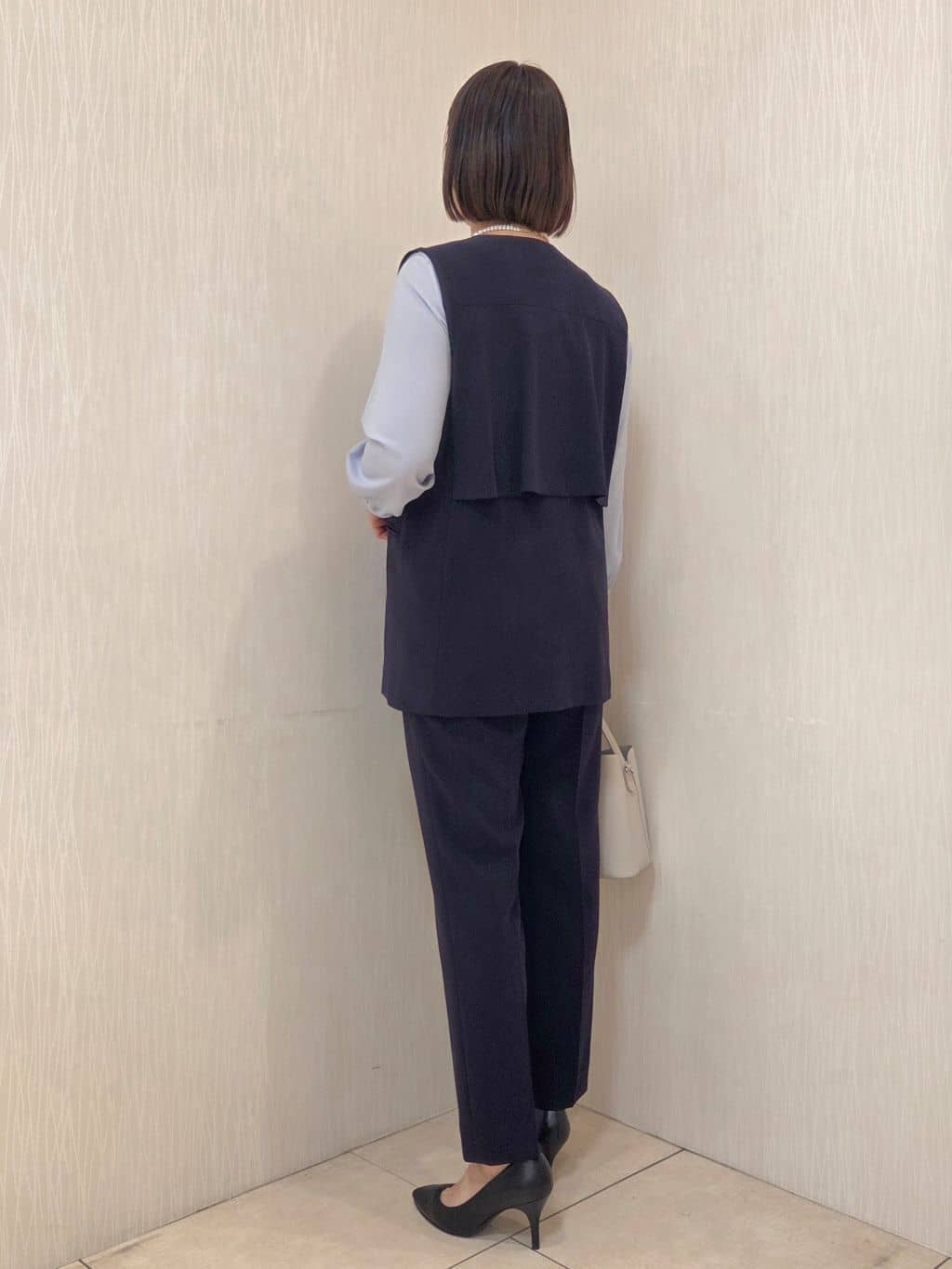 naokoさんの「UNTITLED｜【透けにくい/ウエストイン見え】タックブラウス」を使ったコーディネート