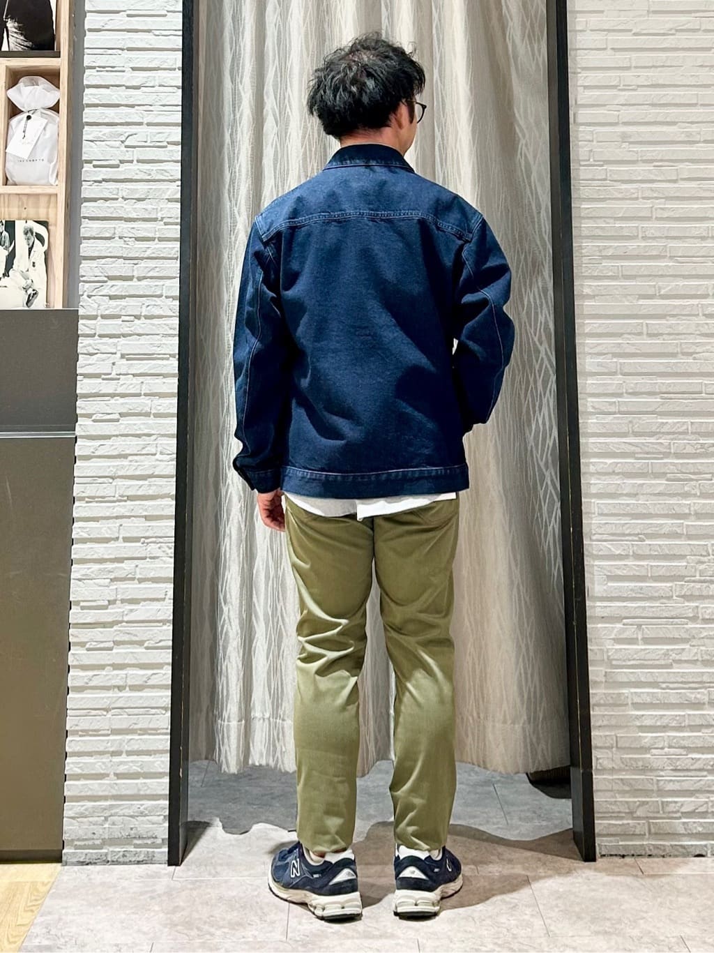 KENJI Iさんの「THE SHOP TK｜【大人にも取り入れやすい】デニムジャケット セットアップ可/洗濯機OK」を使ったコーディネート