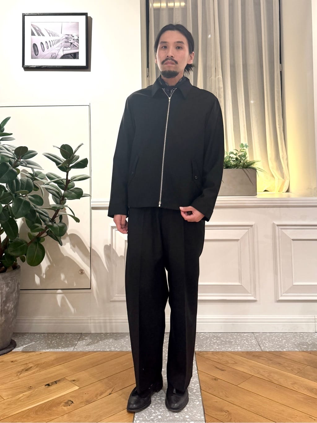 kawarataniさんの「DRESSTERIOR｜【ウォッシャブル】ウールハリントン ジャケット」を使ったコーディネート
