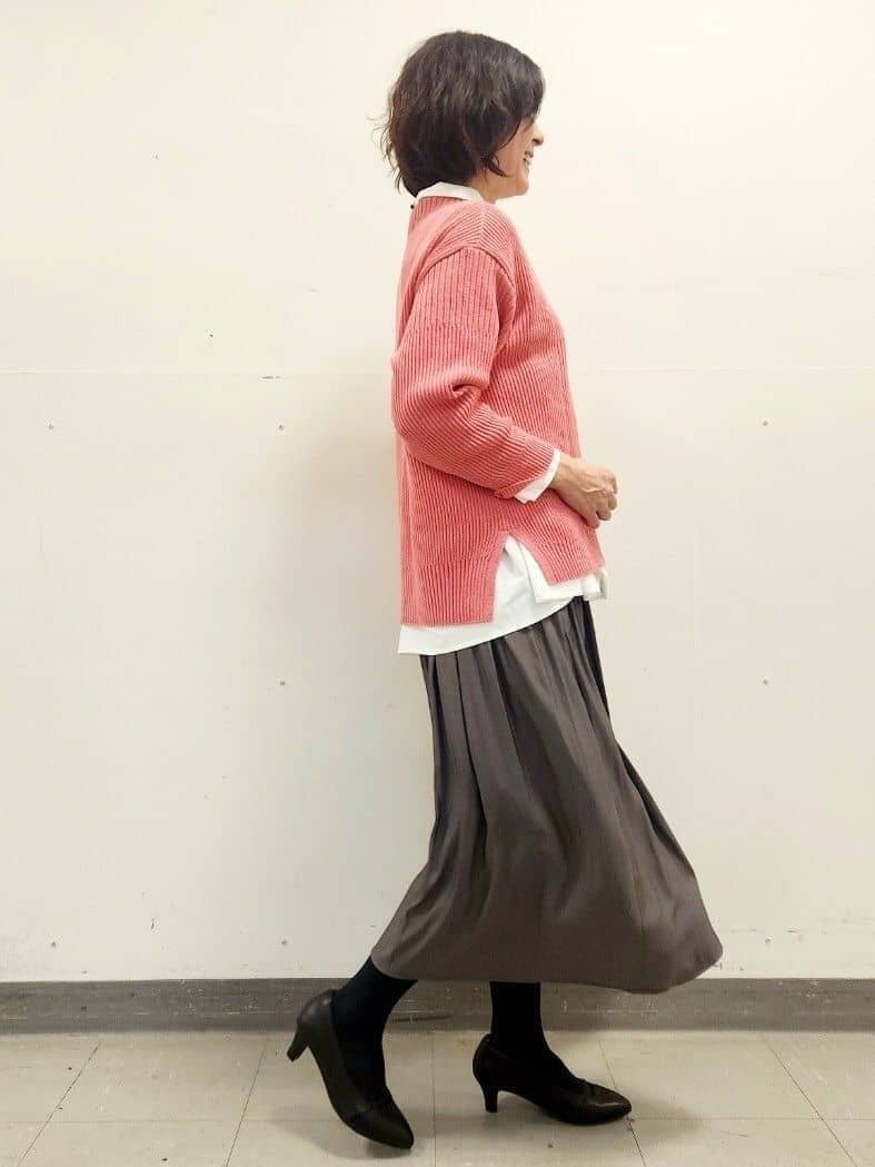 mayumayuさんの「Reflect｜【レイヤードにおすすめ◎】ペプラムデザインシャツ」を使ったコーディネート