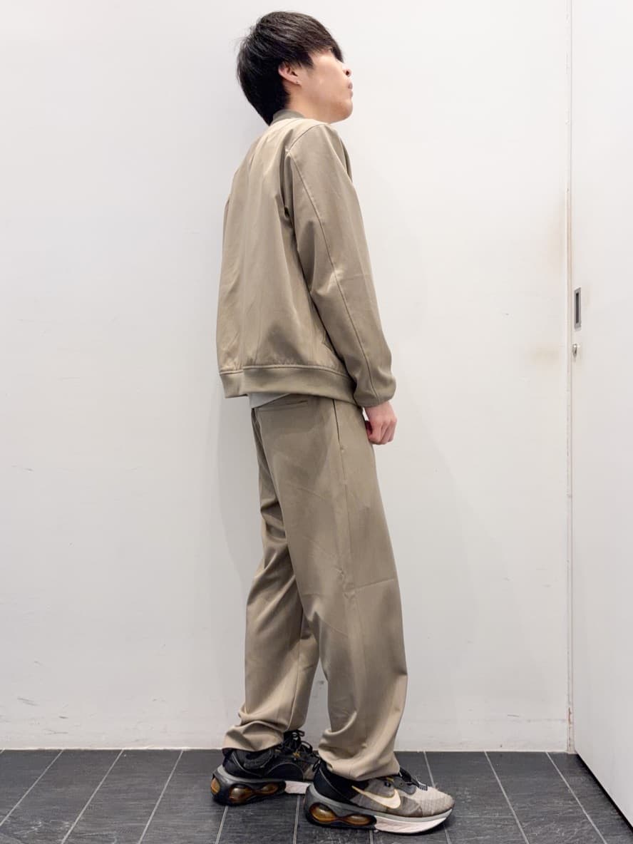 ちびちゃんさんの「THE SHOP TK｜FLEX LINE ストレッチリブブルゾン　ストレッチ/防シワ/マシンウォッシャブル/セットアップ可」を使ったコーディネート