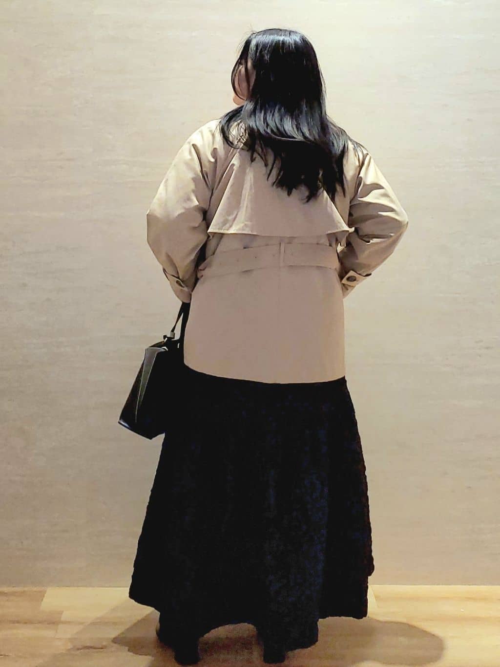 ちぃさんの「OPAQUE.CLIP｜ミドルトレンチコート【洗濯機OK】」を使ったコーディネート