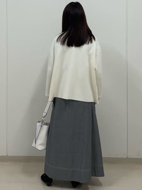 ゆうさんの「Reflect｜【着回し力◎】ジャケット風ニットカーディガン」を使ったコーディネート