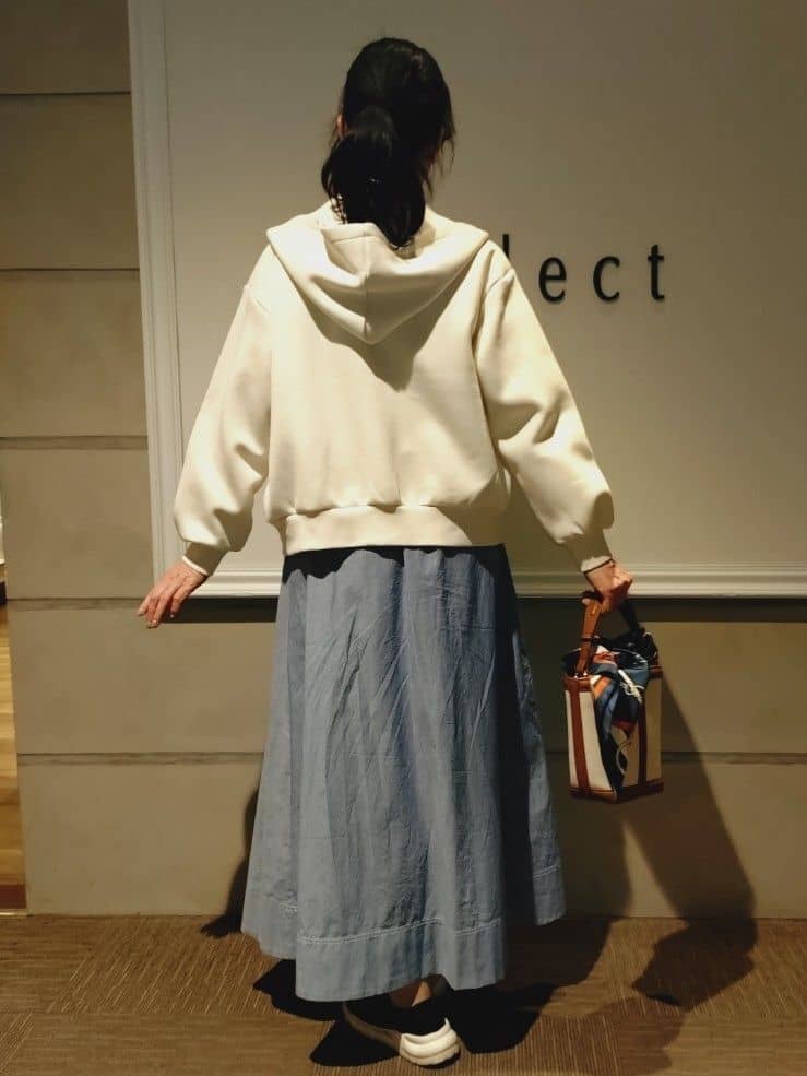 Kさんの「Reflect｜ダブルジップドロップショルダーパーカー」を使ったコーディネート