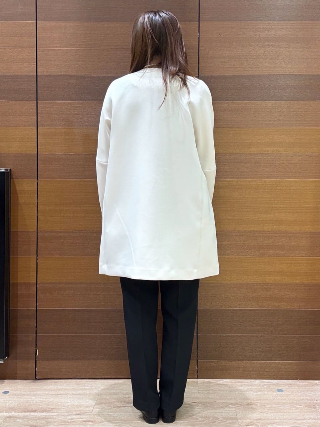 maichiさんの「OPAQUE.CLIP｜フォルムスリーブミドルコート【洗濯機OK】」を使ったコーディネート