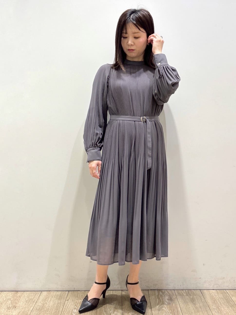 mameさんの「index｜撥水トレンチコート【洗濯機OK／花粉対応】《XS～3L》」を使ったコーディネート