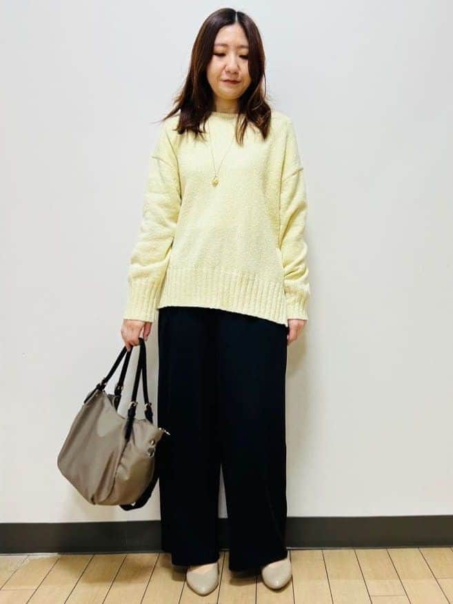 miiiさんの「Reflect｜【レイヤードにおすすめ◎】ロング丈リラクシーニット」を使ったコーディネート