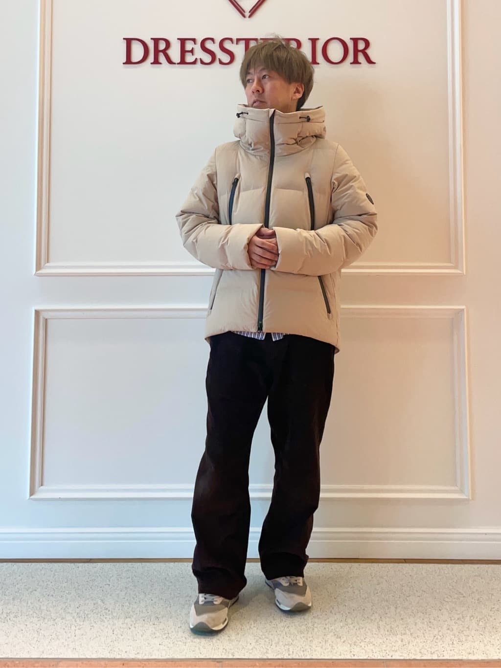 SAGARIさんの「DRESSTERIOR｜◆【700フィルパワー/高品質ダウン】ホワイトグース ホットメルトダウンMark2」を使ったコーディネート