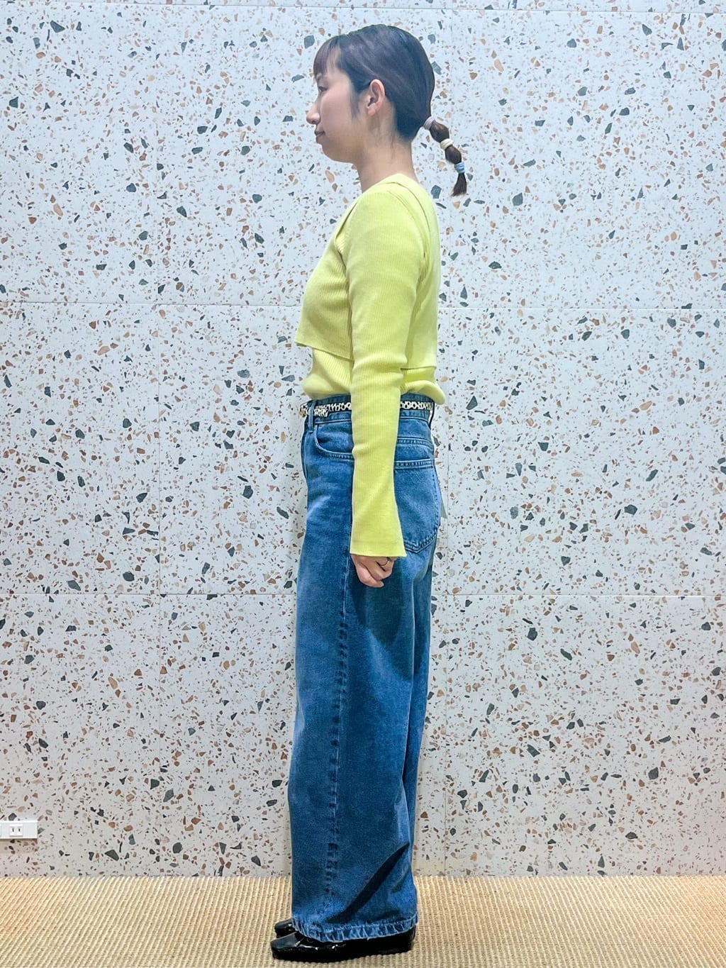 さくらさんの「OPAQUE.CLIP｜《ツインセット》ビスチェベスト&times;リブニット【洗濯機OK】」を使ったコーディネート