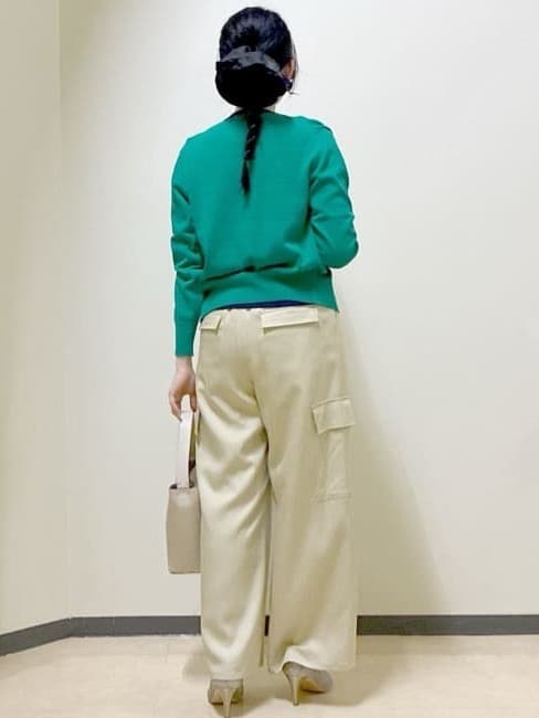  beni_gingerさんの「Reflect｜【アンサンブル可】バイカラーカーディガン」を使ったコーディネート