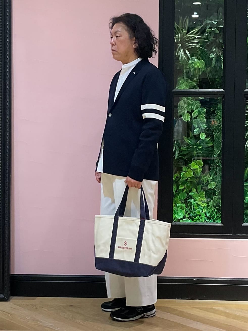 Nagaseさんの「DRESSTERIOR｜【ウォッシャブル】スプリング ニットジャケット」を使ったコーディネート