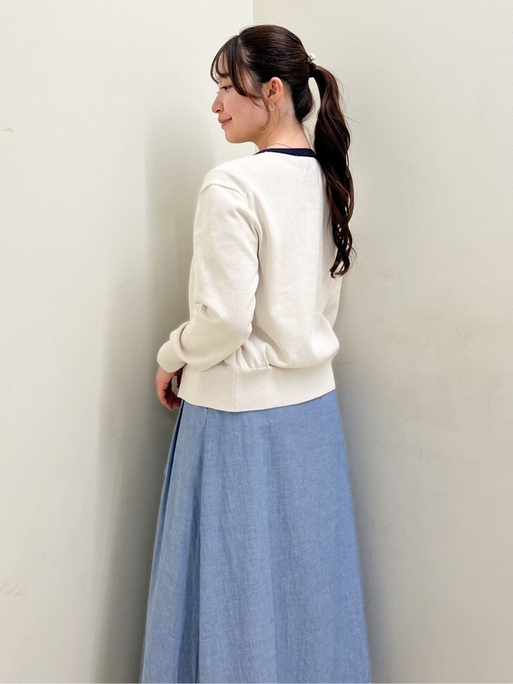 mikikoさんの「Reflect｜【アンサンブル可】バイカラーニット」を使ったコーディネート