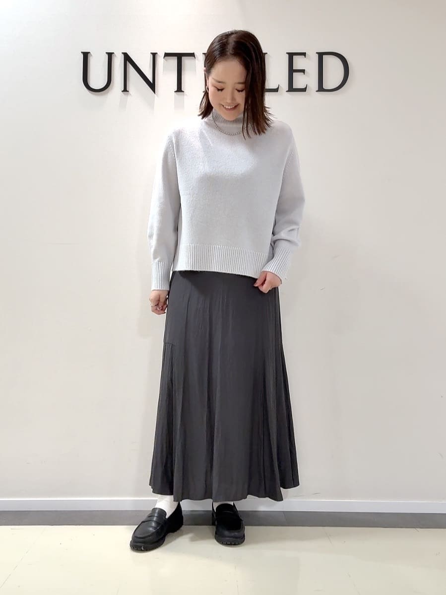 YUIさんの「UNTITLED｜【着回しが効く／オンオフアウター】ウールショートコート」を使ったコーディネート