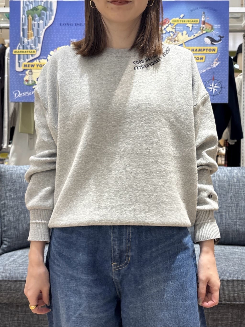 risaさんの「Dessin｜【ユニセックス/洗える】ロゴ刺繍入りコットンジャカード」を使ったコーディネート
