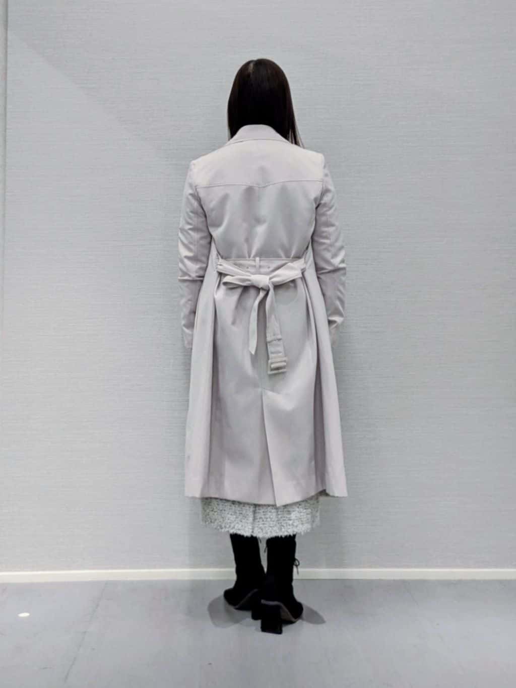 makkyさんの「UNTITLED｜【撥水／通勤】きれいめトレンチコート」を使ったコーディネート