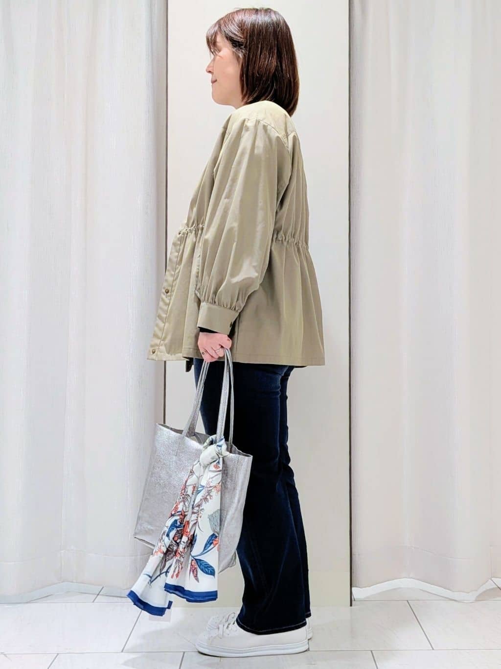 Onumaさんの「UNTITLED｜◆【はっ水】ライトコットンミリタリーコート」を使ったコーディネート