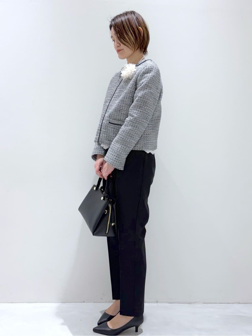こじさんの「OPAQUE.CLIP｜ベーシックパンプス」を使ったコーディネート