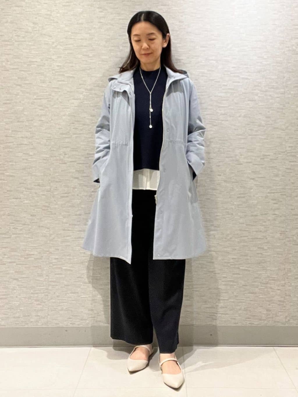 marikoさんの「Reflect｜【セットアップ可】ダブルジャカードニットベスト」を使ったコーディネート