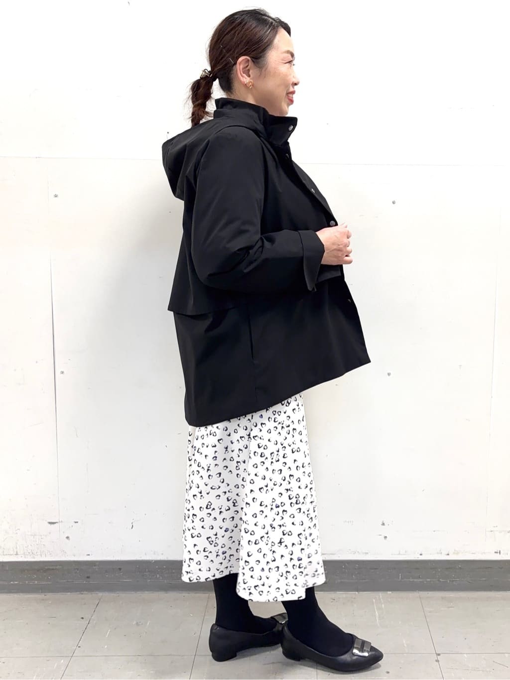 keiさんの「Reflect｜【すっきり見え／フード取り外し可／通勤におすすめ◎】ライティアウター」を使ったコーディネート