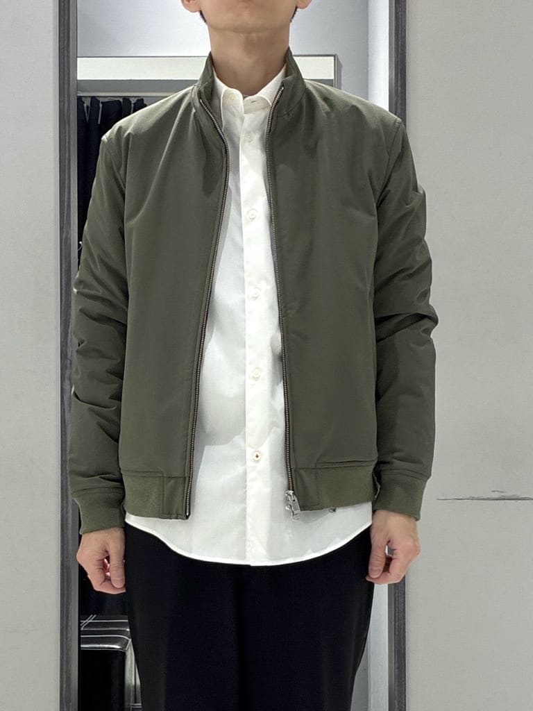 わいずみさんの「TAKEO KIKUCHI｜スタンドカラー ショート リブ ブルゾン」を使ったコーディネート