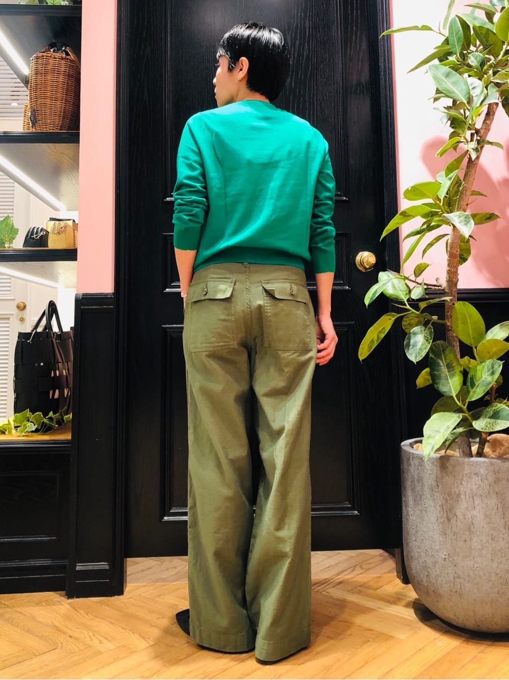 OGATAさんの「DRESSTERIOR｜◆ソフトレザーバレエシューズ」を使ったコーディネート