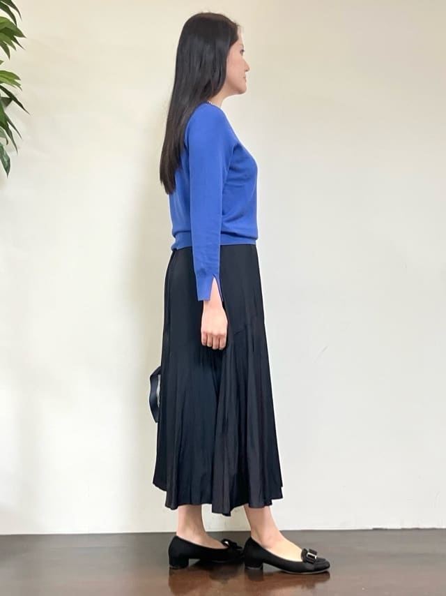 カレンさんの「UNTITLED｜【アンサンブル可/洗える】ウォームスパンニット」を使ったコーディネート