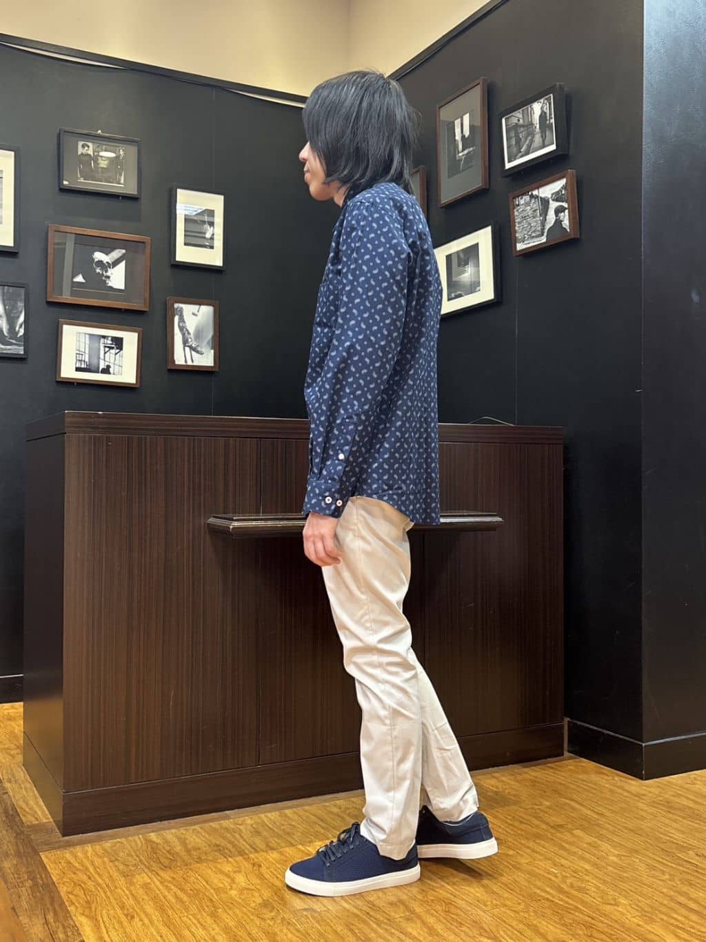 moritaさんの「TAKEO KIKUCHI｜【BOWLER HAT LABEL】小紋ペイズリープリント 長袖シャツ」を使ったコーディネート