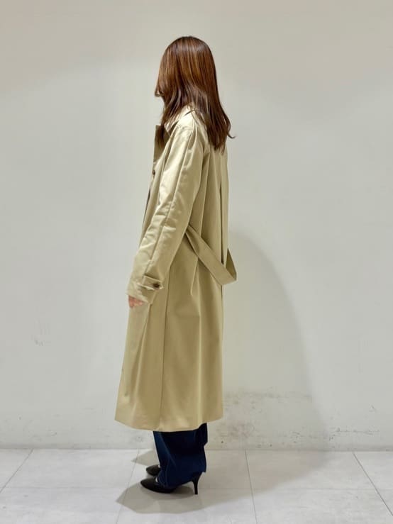 kyokaさんの「UNTITLED｜◆【はっ水/洗える】タスランステンカラーコート」を使ったコーディネート