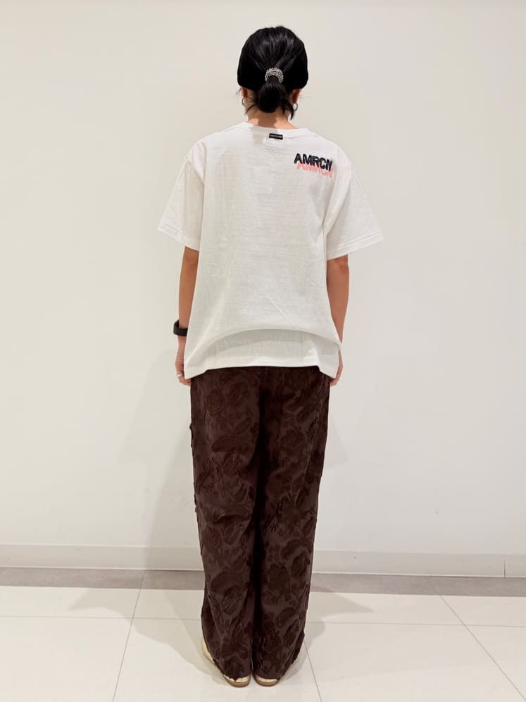 MIYAKAWAさんの「DRESSTERIOR｜【ウォッシャブル/ウエストゴム】コットンエンブロイダリー イージーパンツ」を使ったコーディネート