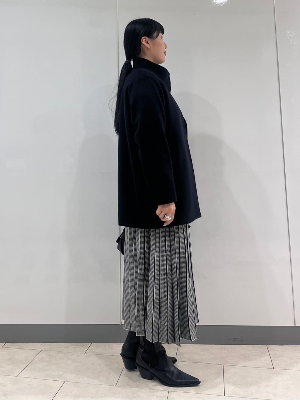 hasuさんの「INDIVI｜【洗える】エアリーシャギートップス」を使ったコーディネート