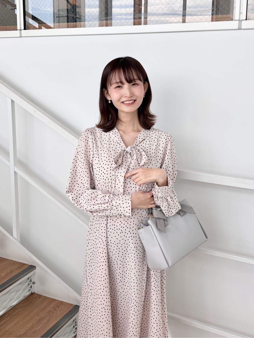みさかさんの「index｜スタンドカラーペプラムブルゾン【洗濯機OK】」を使ったコーディネート