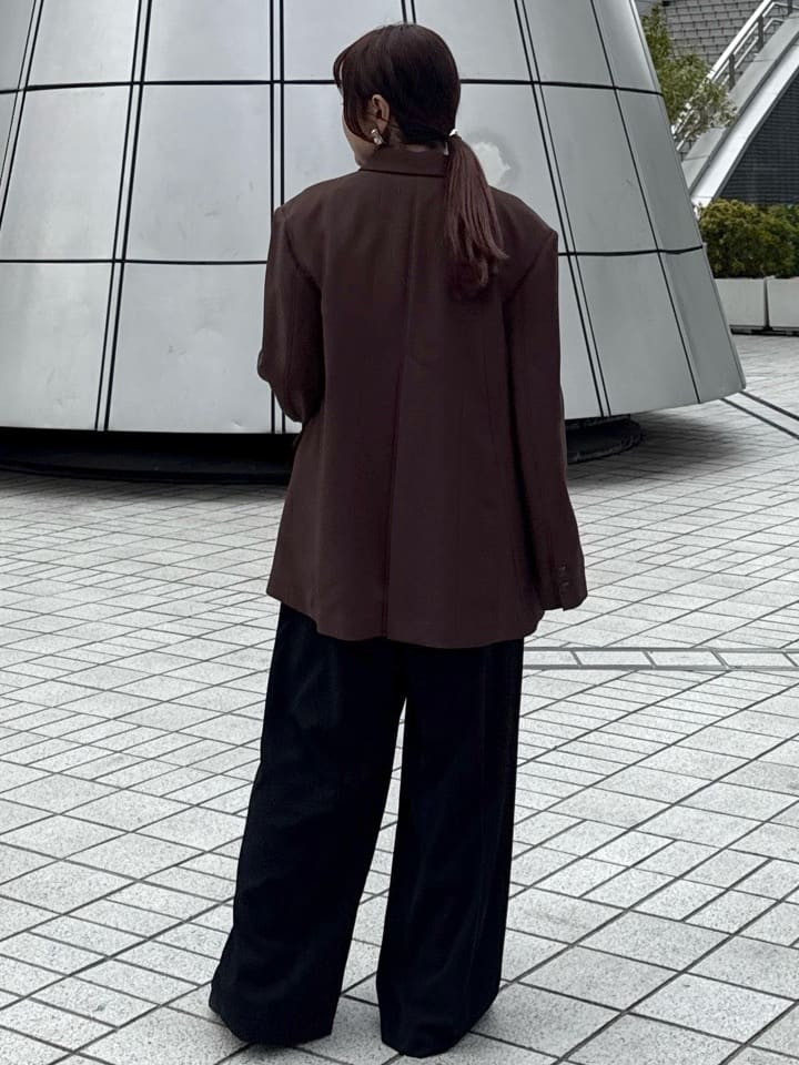 chikoさんの「OPAQUE.CLIP｜【es】ダブルブレストテーラードジャケット/セットアップ対応可【洗える】」を使ったコーディネート