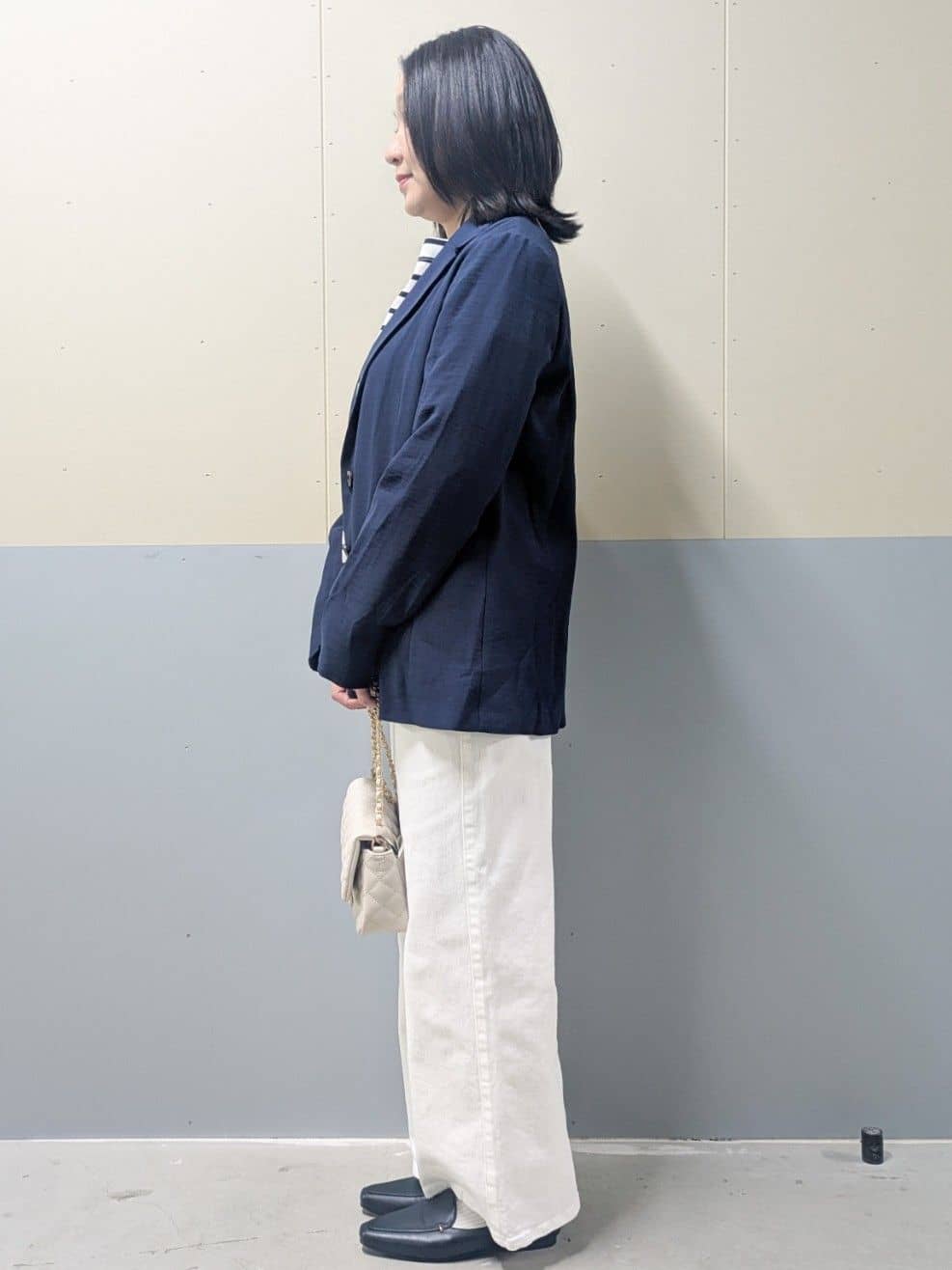 ゆきさんの「OPAQUE.CLIP｜シングルテーラードジャケット【洗える／裏地なし】」を使ったコーディネート
