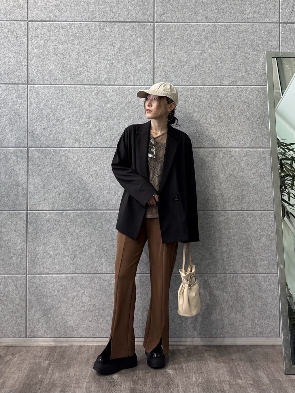 kotakiさんの「INDIVI｜Comfy SET UP｜ダブルブレストイージージャケット【セットアップ対応／通勤／カセット服／接触」を使ったコーディネート